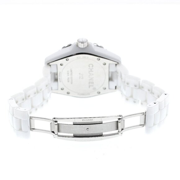 CHANEL J12 Pink light H4864 8P diamond white Dial Automatic Men's Watch - Picture 7 of 12